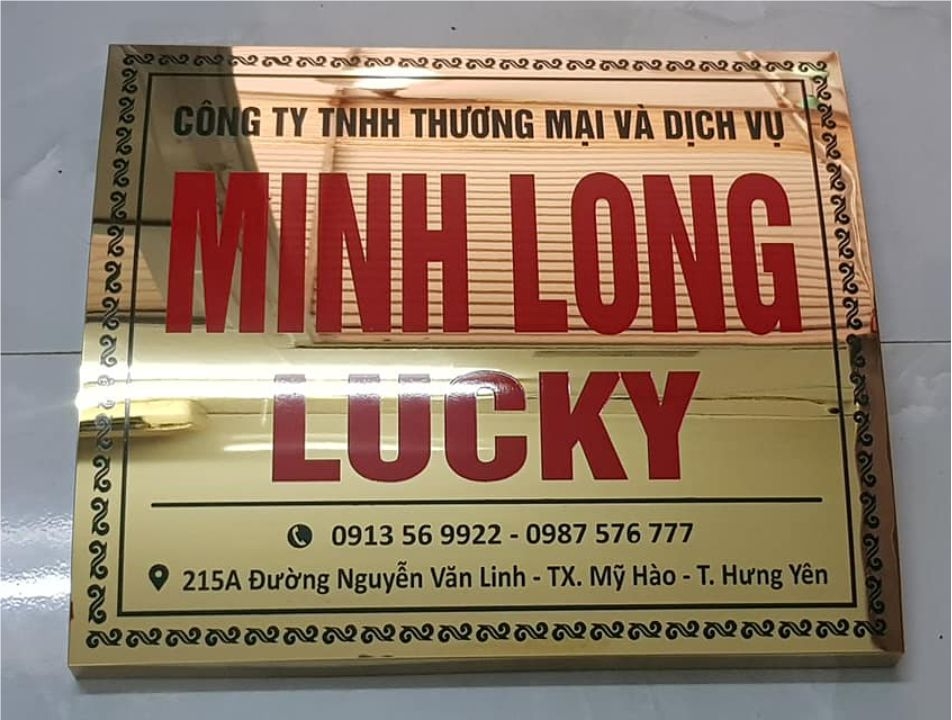 Làm Biển Logo Công Ty Đẹp