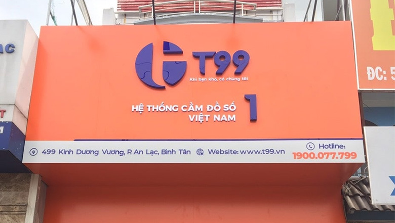 Thiết Kế Bảng Hiệu Màu Cam