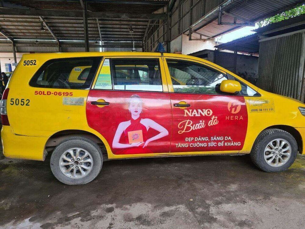 Thiết Kế Biển Quảng Cáo Taxi Ấn Tượng