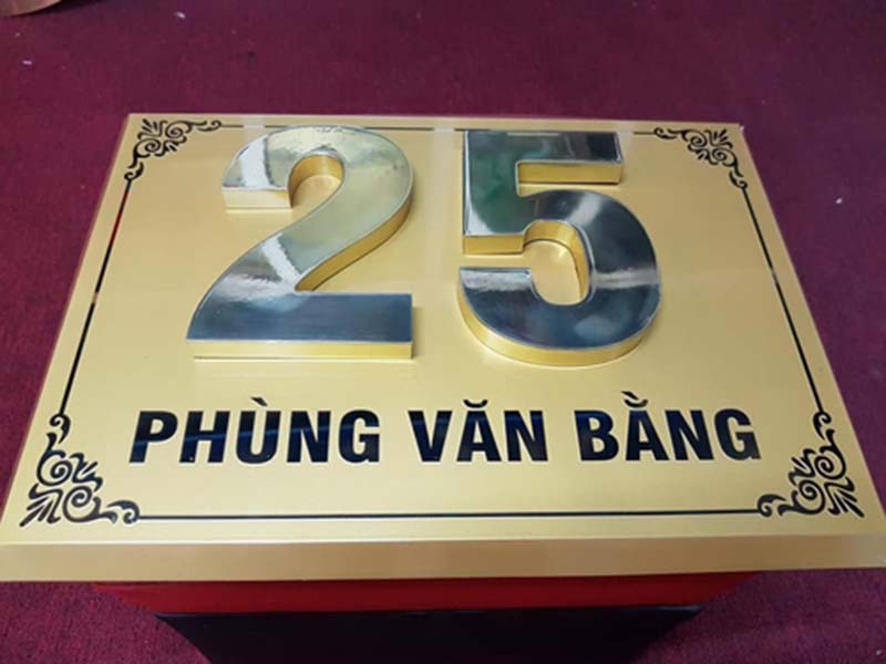 Thiết Kế Biển Inox Ăn Mòn
