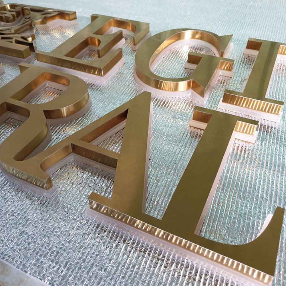 Chữ Quảng Cáo Inox