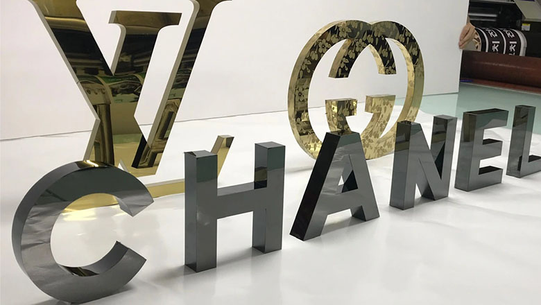 Thiết Kế Chữ Quảng Cáo Inox