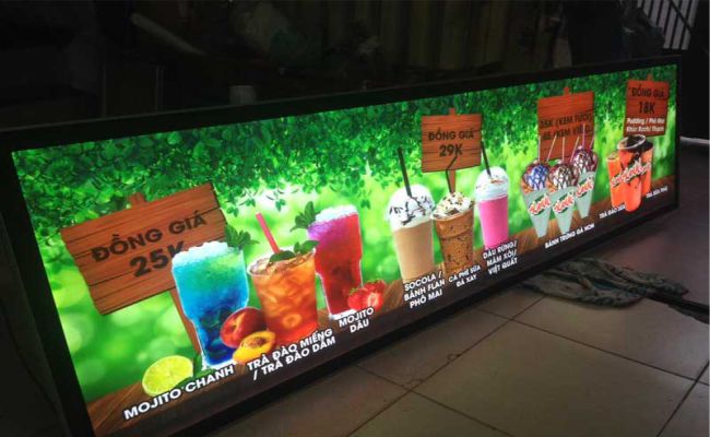 Thi Công Bảng Quảng Cáo Hộp Đèn