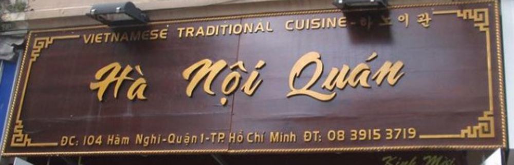 Bảng Hiệu Đẹp Cho Quán Ăn
