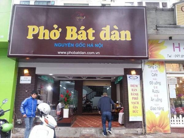 Thi Công Biển Quảng Cáo Bún Phở Đẹp