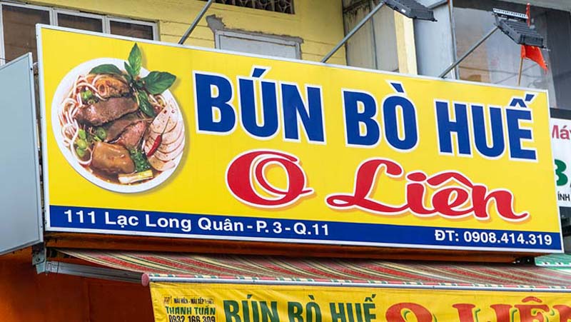 Thi Công Biển Quảng Cáo Bún Phở Đẹp