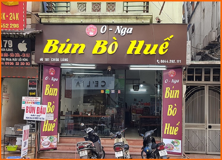 Thiết Kế Biển Quảng Cáo Bún Phở Đẹp