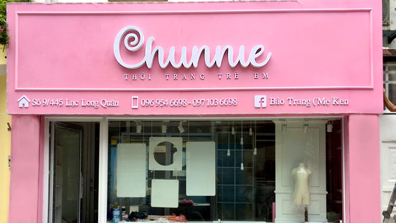 Thi Công Bảng Hiệu Thời Trang Đẹp