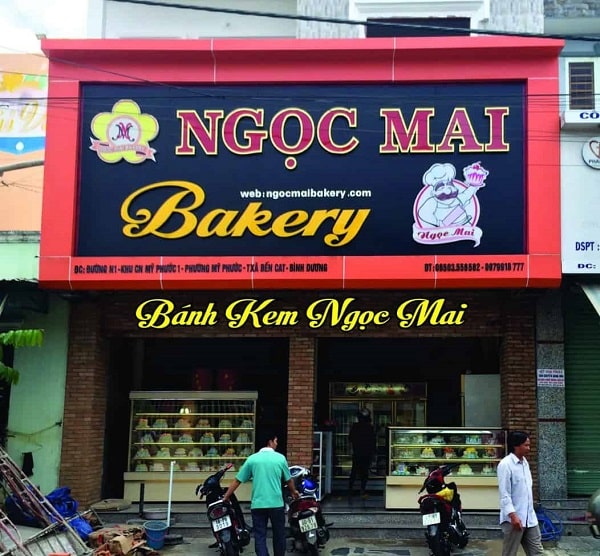 Thi Công Biển Quảng Cáo Tiệm Bánh Đẹp