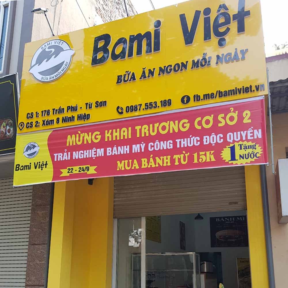 Thi Công Biển Quảng Cáo Tiệm Bánh Đẹp