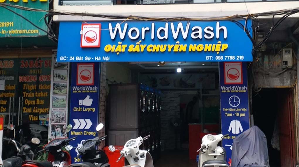 Thiết Kế Bảng Hiệu Giặt Sấy Đẹp