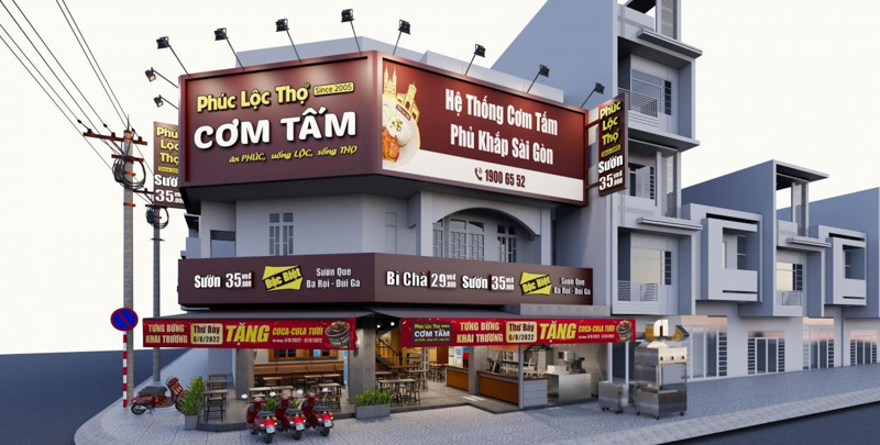 Biển Quảng Cáo Quán Cơm