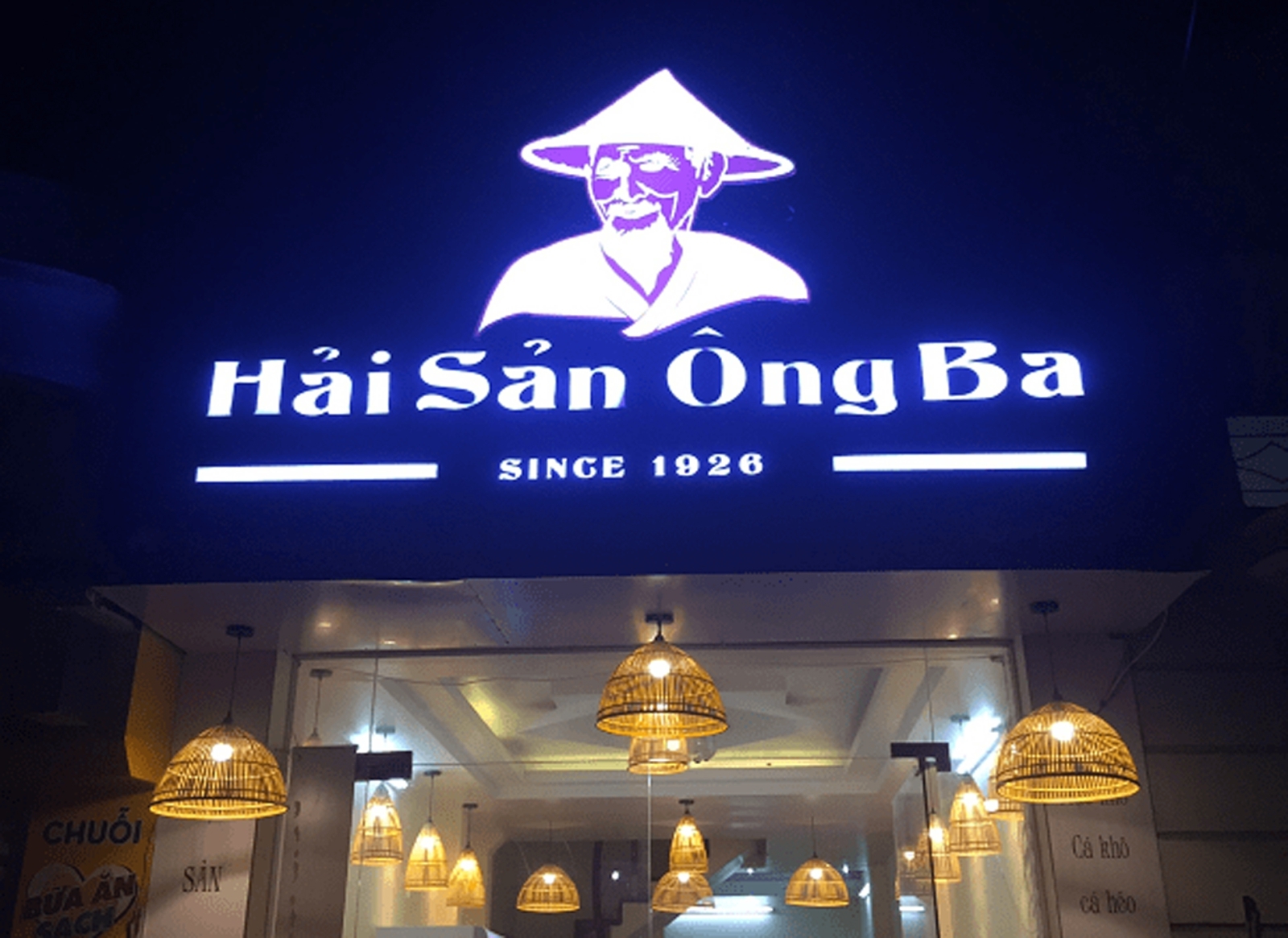 Biển Quảng Cáo Nhà Hàng Hải Sản Đẹp