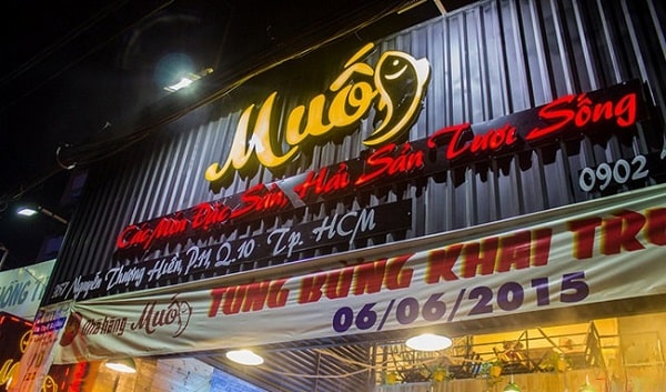 Biển Quảng Cáo Nhà Hàng Hải Sản Đẹp