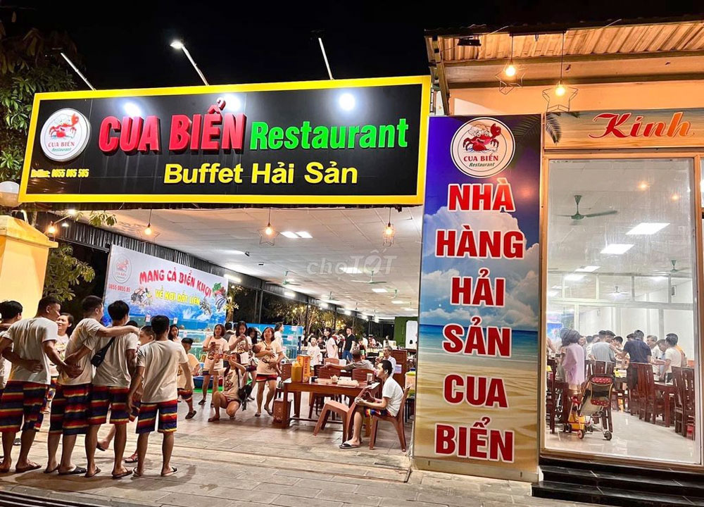 Thi công Biển Quảng Cáo Nhà Hàng Hải Sản