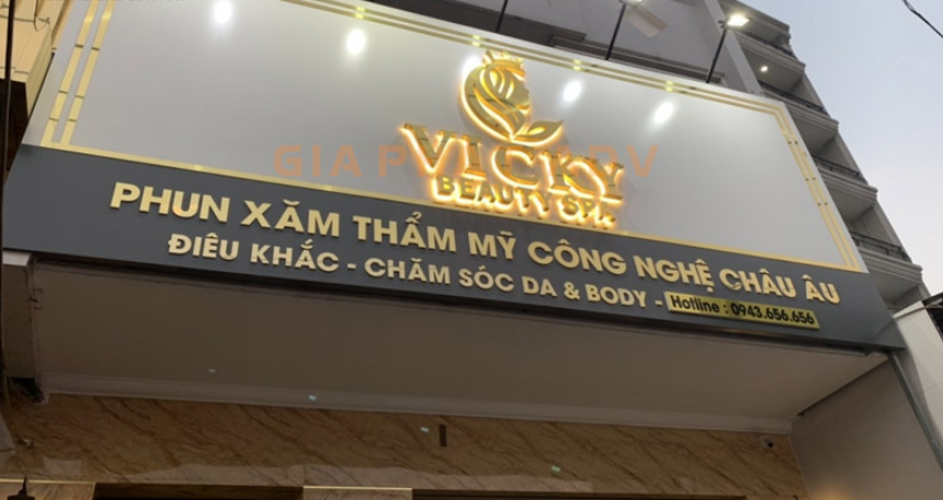 Thiết Kế Biển Quảng Cáo Phun Xăm