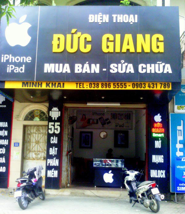 Thi Công Bảng Hiệu Sửa Điện Thoại