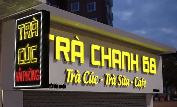 Mẫu Biển Chữ Nổi Đẹp