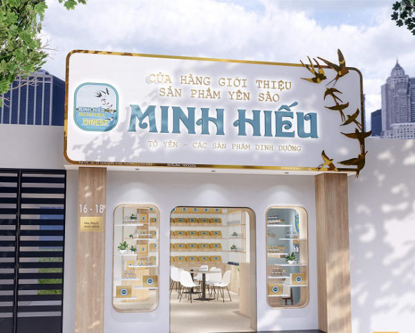 Thi Công Bảng Hiệu Yến Sào Đẹp