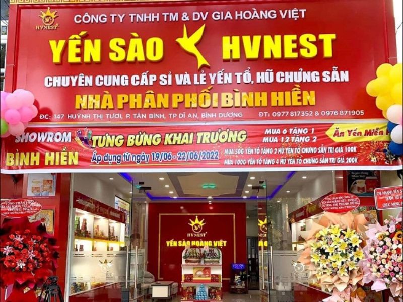 Thi Công Bảng Hiệu Yến Sào Đẹp