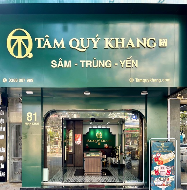 Thi Công Bảng Hiệu Yến Sào Đẹp