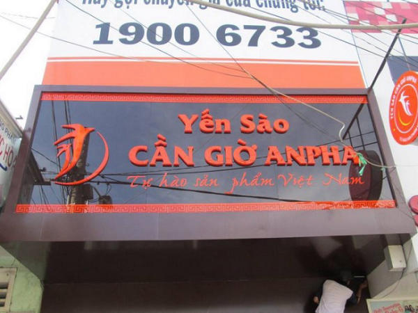 Thiết Kế Bảng Hiệu Yến Sào Đẹp