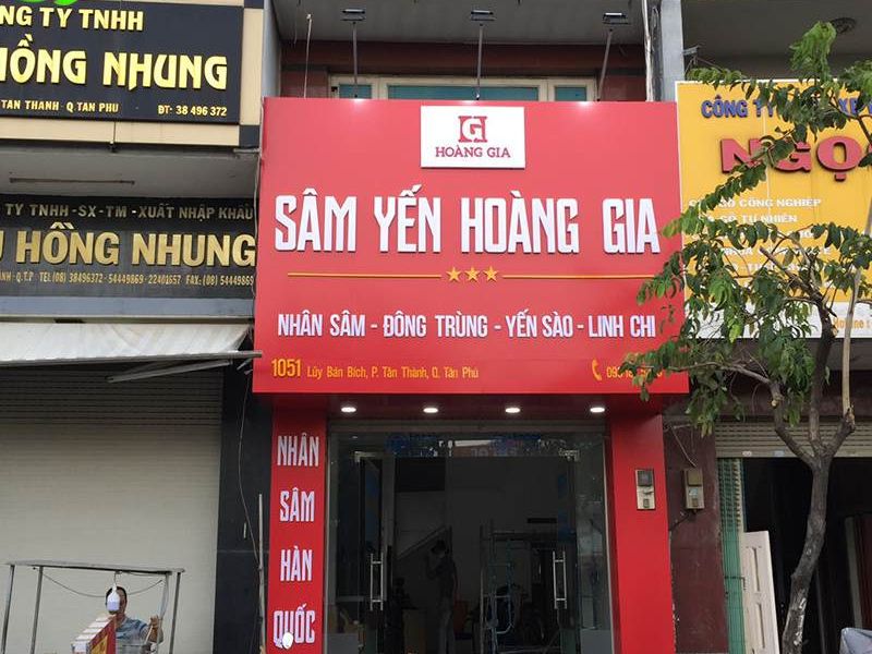 Thiết Kế Bảng Hiệu Yến Sào Đẹp