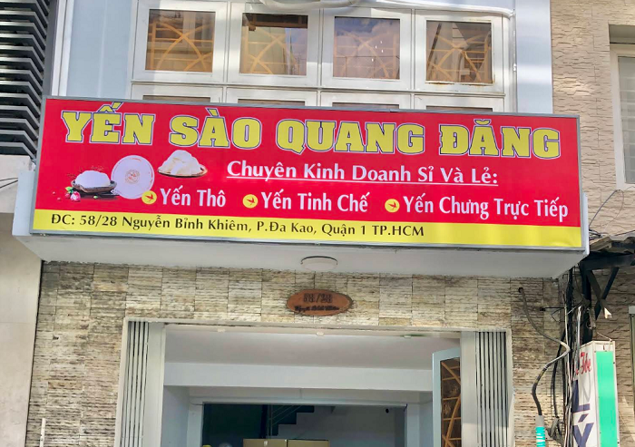 Thiết Kế Bảng Hiệu Yến Sào Đẹp