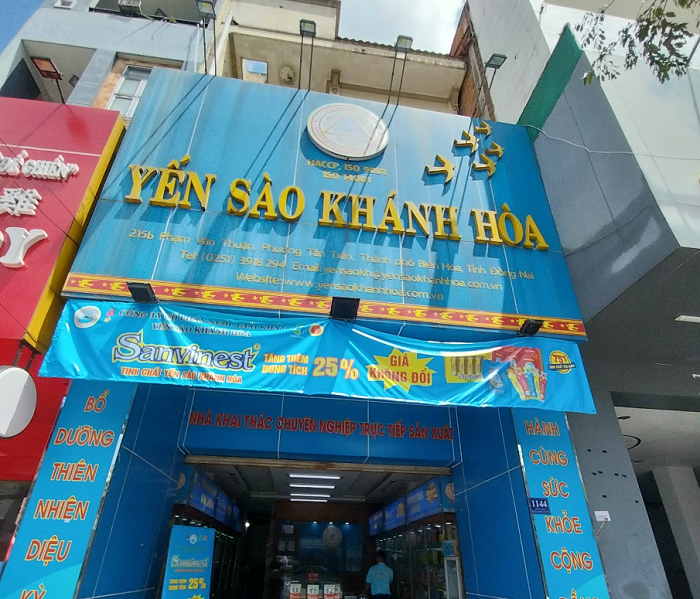 Thiết Kế Bảng Hiệu Yến Sào Đẹp