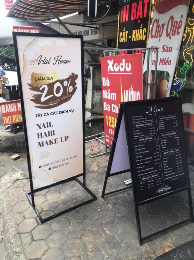 Mẫu Biển Quảng Cáo Đứng Đẹp