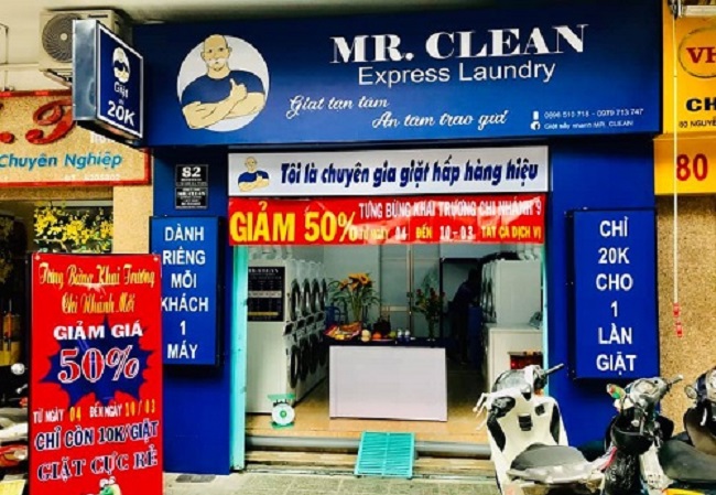 Bảng Hiệu Giặt Ủi Đẹp