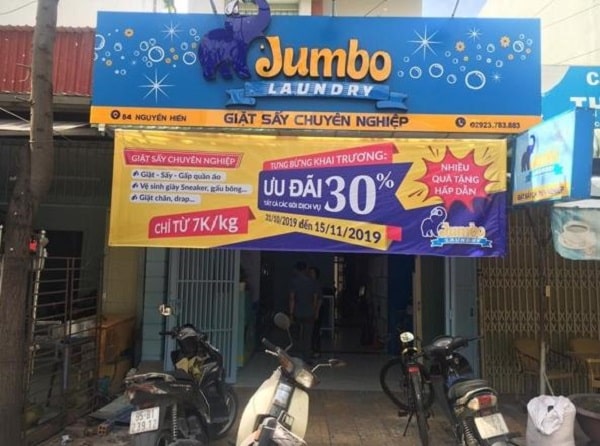 Thiết Kế Bảng Hiệu Giặt Ủi Đẹp