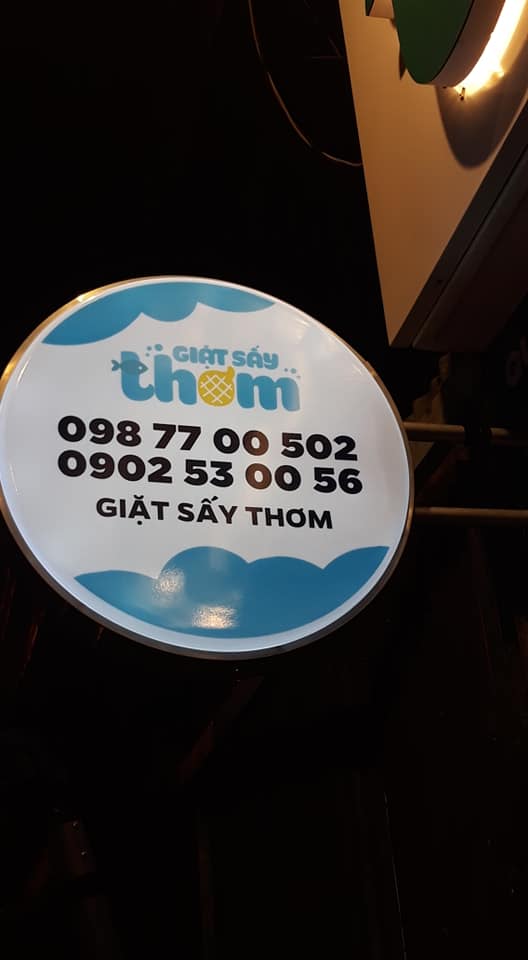 Thiết Kế Bảng Hiệu Giặt Ủi Đẹp