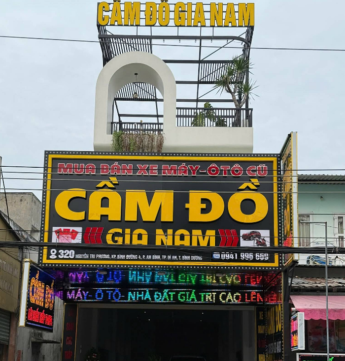 Biển Hiệu Tiệm Cầm Đồ Đẹp