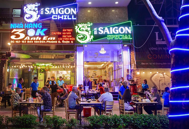 Thi Công Bảng Quảng Cáo Quán Nhậu Đẹp