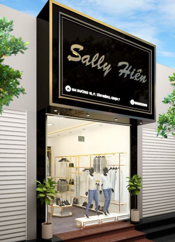 Thi Công Biển Quảng Cáo Shop Quần Áo