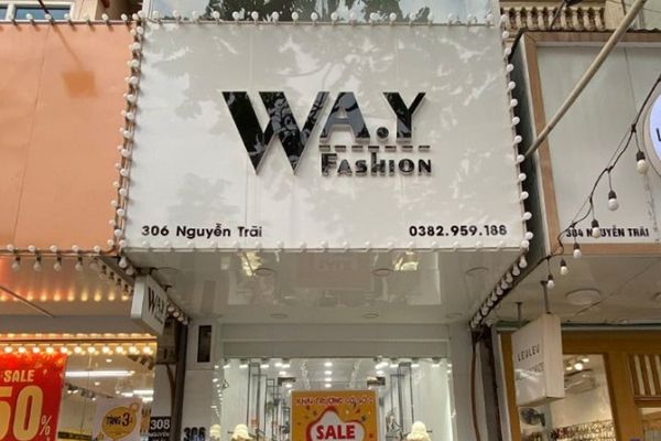 Thiết Kế Biển Quảng Cáo Shop Quần Áo