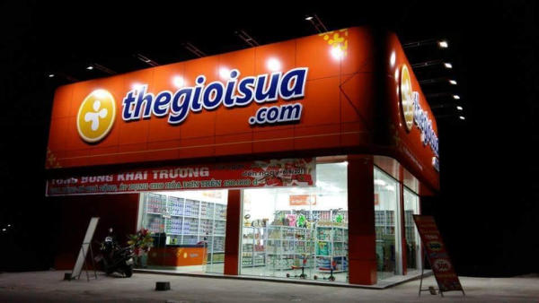 Thiết Kế Bảng Hiệu Cửa Hàng Sữa Đẹp