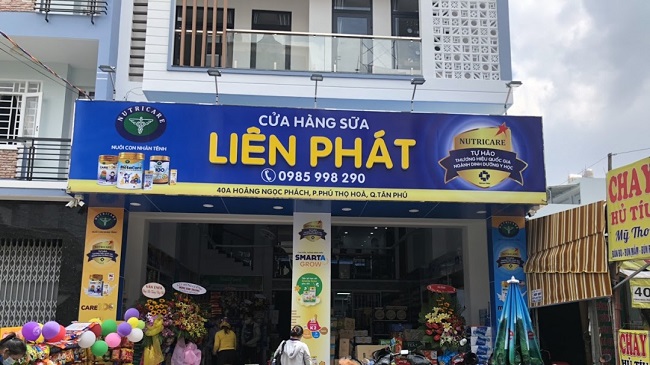 Thiết Kế Bảng Hiệu Cửa Hàng Sữa Đẹp