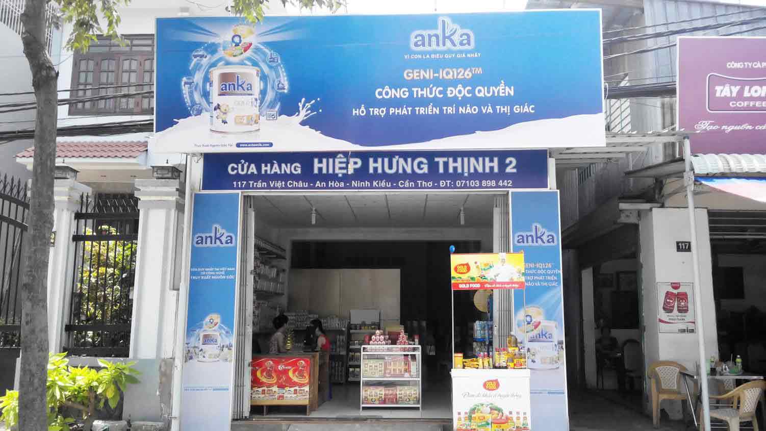 Thi Công Bảng Hiệu Cửa Hàng Sữa Chuyên Nghiệp