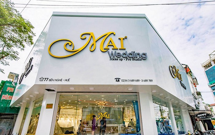 Thi Công Bảng Hiệu Áo Cưới