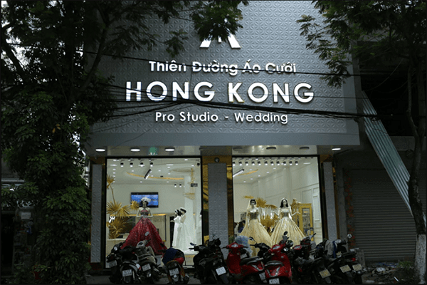 Thi Công Bảng Hiệu Áo Cưới