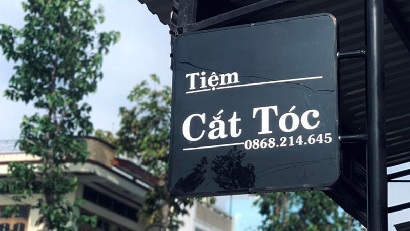 Thiết Kế Bảng Hiệu Tiệm Tóc