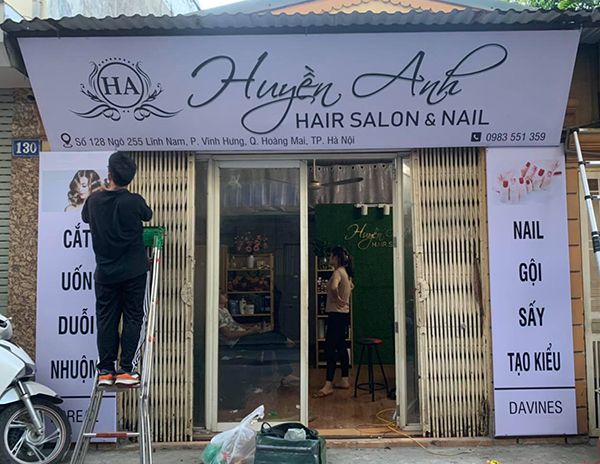 Thiết Kế Bảng Hiệu Tiệm Tóc