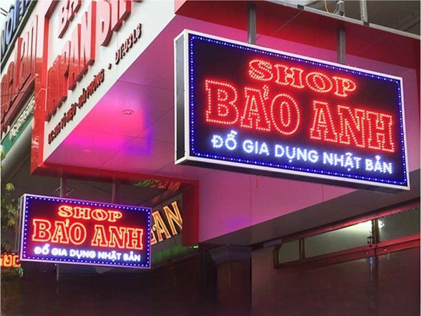 Mẫu Bảng Hiệu Đèn LED Đẹp