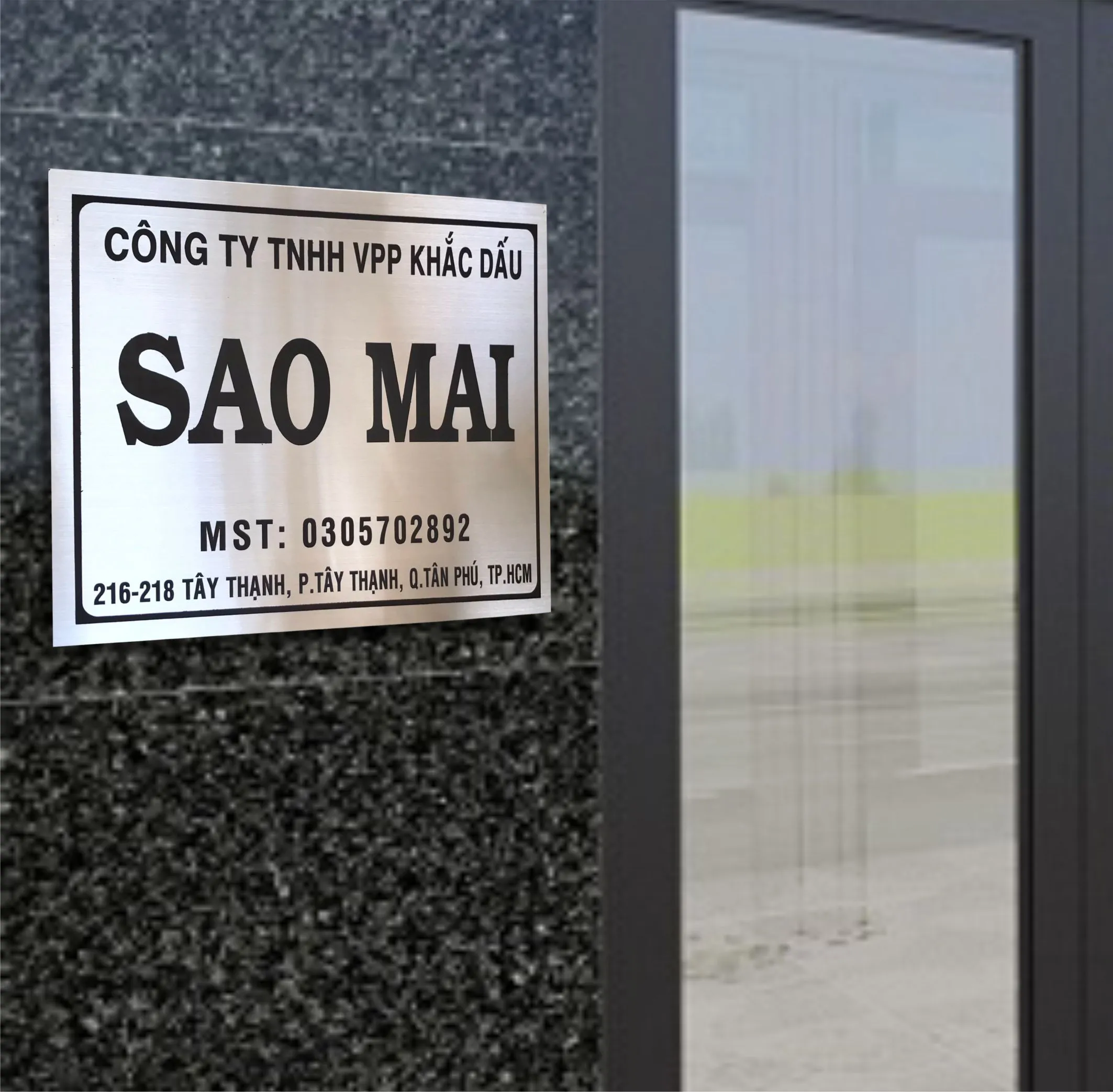 Thi công Bảng Tên Công Ty Inox Ăn Mòn