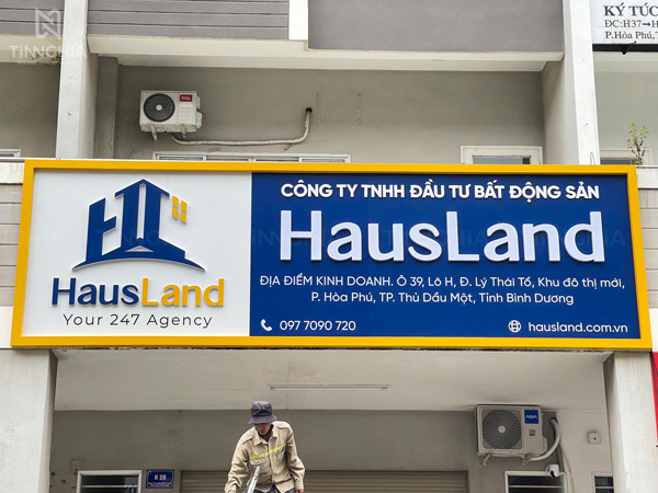 Thi công Biển Hiệu Mica Chữ Nổi