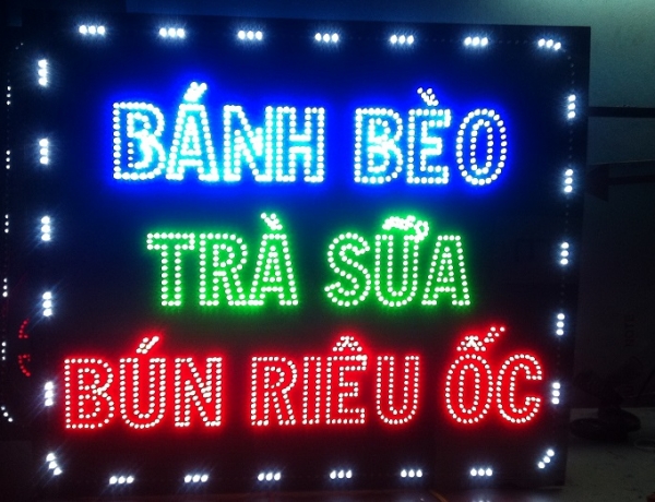 Làm Bảng Hiệu Đèn LED Giá Rẻ
