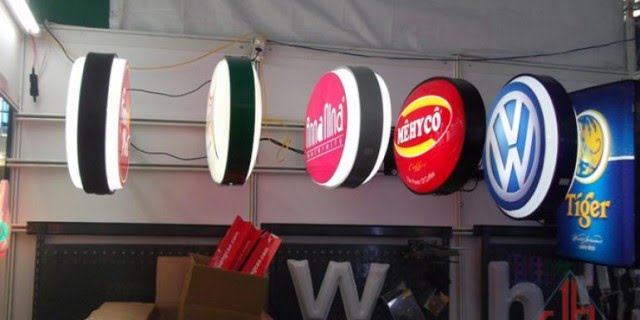 Thi Công Bảng Hiệu Đèn LED Tròn