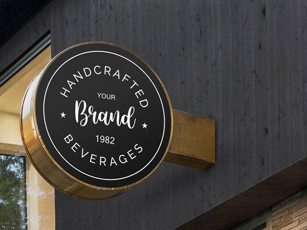 Thiết Kế Bảng Hiệu Đèn LED Tròn Đẹp